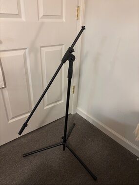 Amazon Black Adjustable Microphone Boom Stand